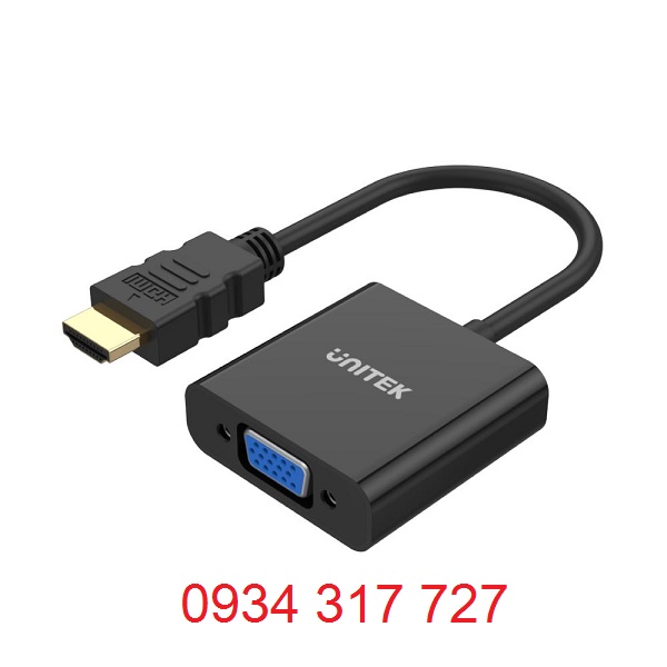 Cáp HDMI sang VGA Unitek cao cấp